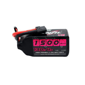 [Combo] 2 Packs CNHL Black Series 1500mAh 14.8V 4S Lipo Battery with XT60 Plug