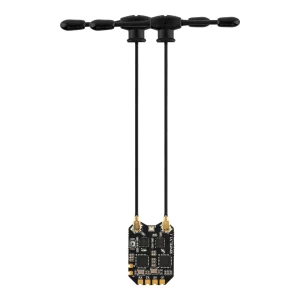 RadioMaster RP4TD ELRS Diversity FPV Receiver - 2.4ghz ExpressLRS Nano Receiver Drone RX Module with 65mm UFL T Antenna for FPV Drone Tiny Whoop Fixed-wing RC Plane